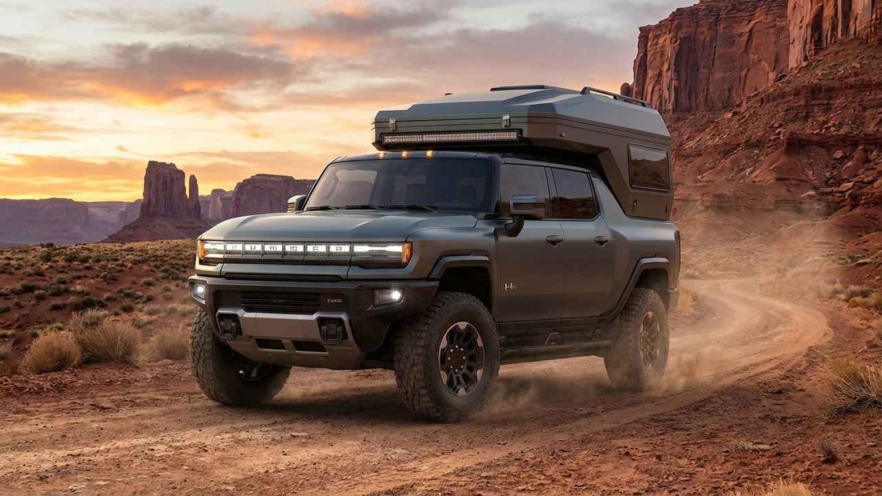 2026 GMC Hummer EV Motorhome Unveiled for USA Adventures - 2026 GMC Hummer EV Motorhome Revealed USA