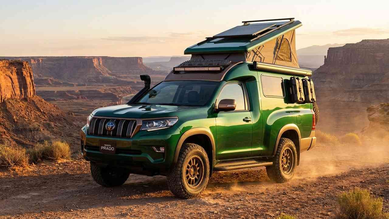 2026 Toyota Prado Motorhome for USA Adventurers - 2026 Toyota Prado Motorhome Revealed USA
