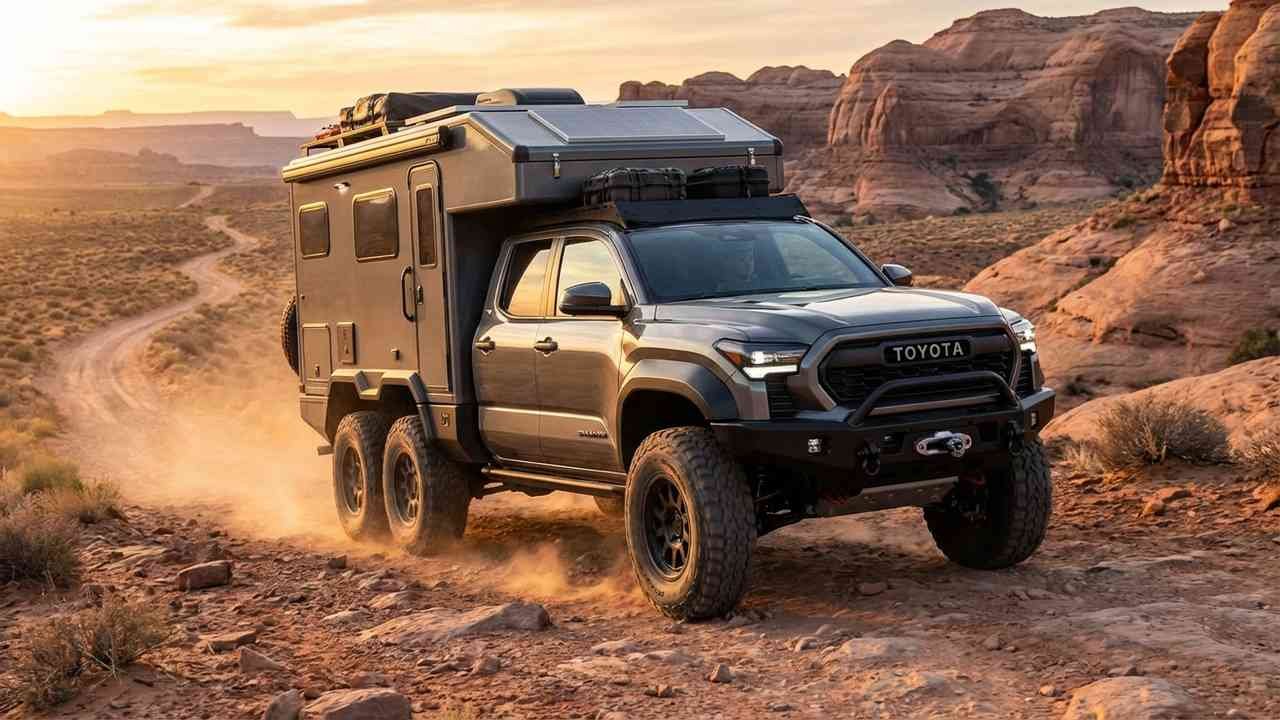 2026 Toyota Terramax 6x6 Motorhome Hits USA Off-Road Scene - 2026 Toyota Terramax 6x6 Motorhome Unveiled USA